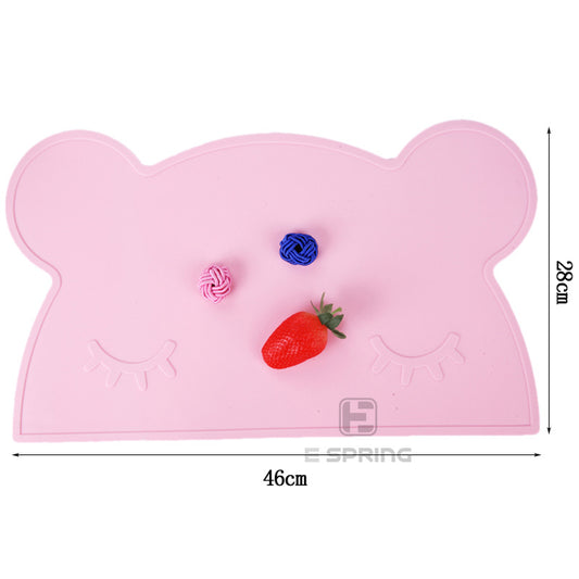Baby Bear Silicone Placemat - different colors available