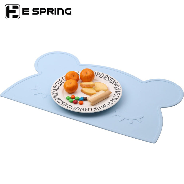 Baby Bear Silicone Placemat - different colors available