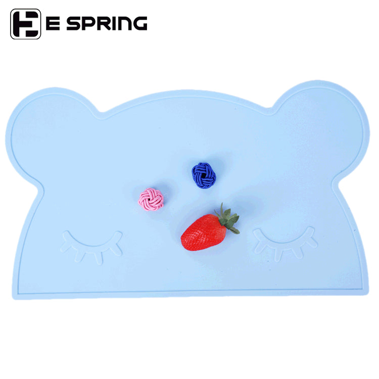 Baby Bear Silicone Placemat - different colors available