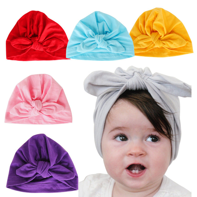 Green Knot Cap - Ages 0-5Y