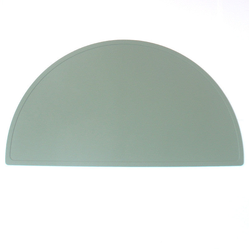 Food Grade Silicone Round Waterproof Placemat - different colors available