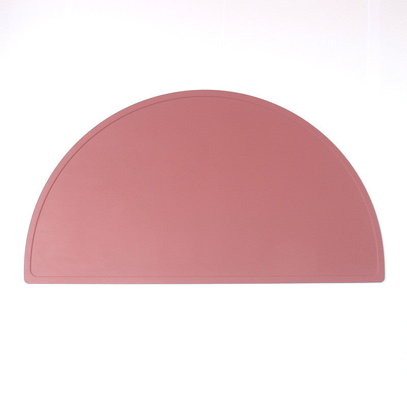 Food Grade Silicone Round Waterproof Placemat - different colors available