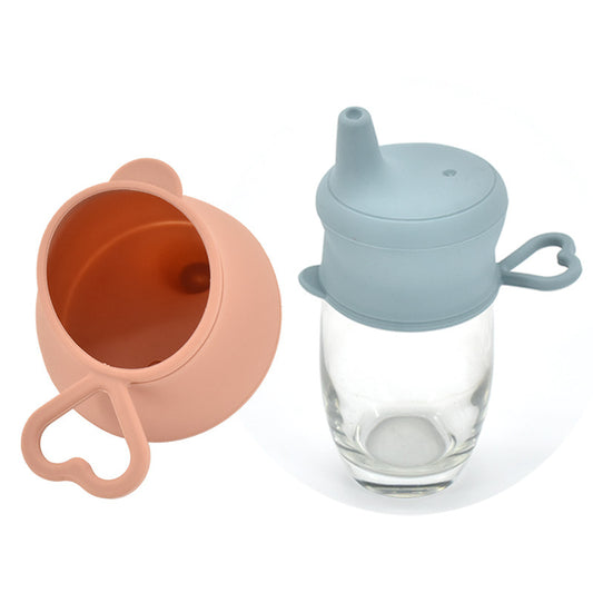 Baby Silicone Splash-proof Cup Lid  - BPA Free - different colors available