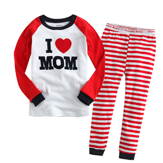 I Love Mom Pajamas - Gender Neutral