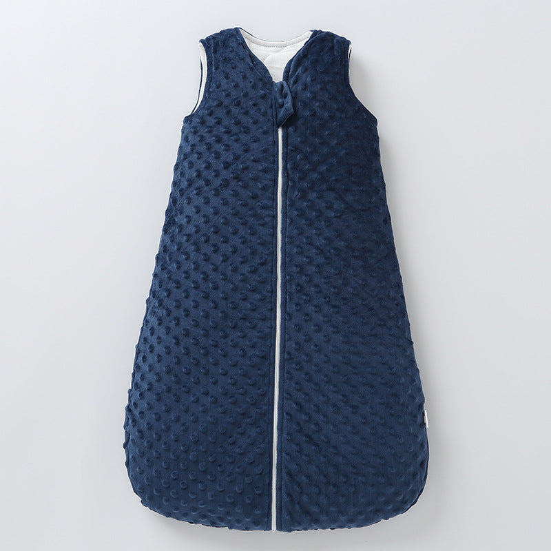 Royal Blue Baby Vest Sleeping Bag - 0-9 Months