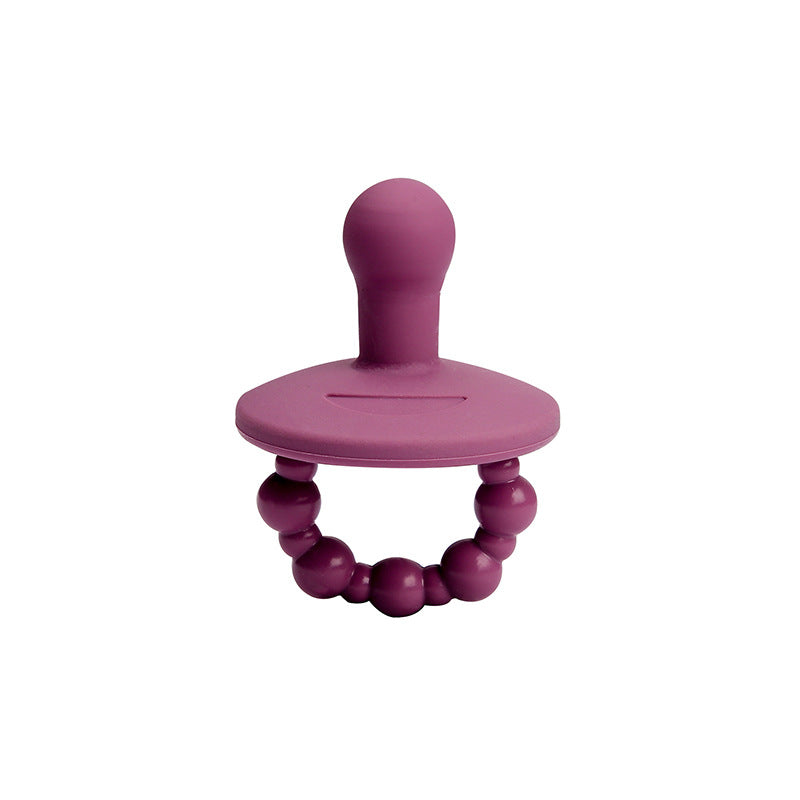 Purple Silicone Pacifier - 0-6 Months