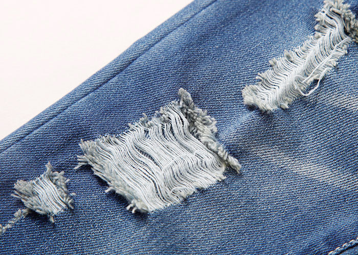 Boy's Ripped Denim Jeans